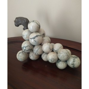 Jumbo Antique Stone Marble Grape Bunch   123291849917
